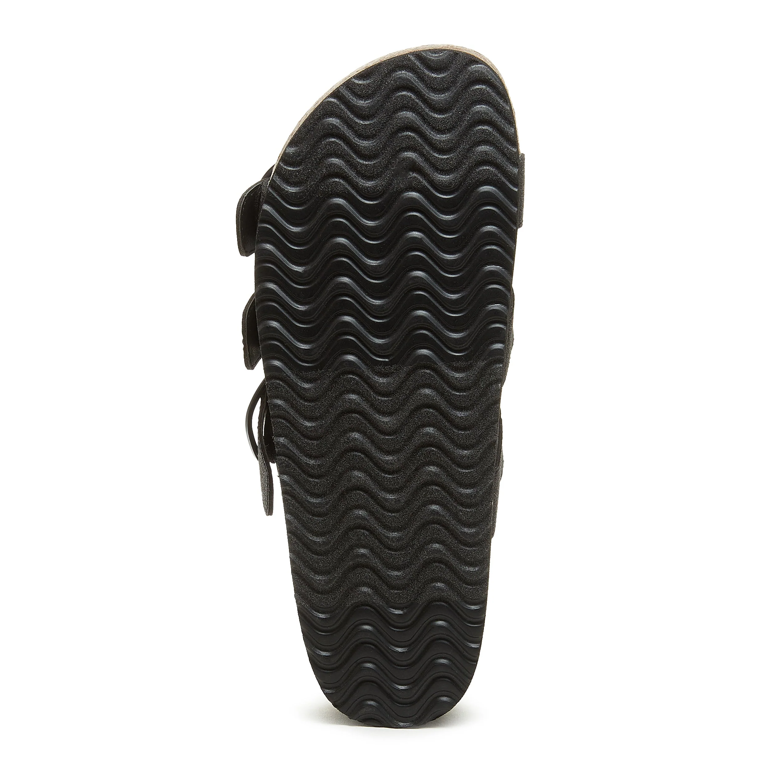 Astor Black Glitter Slide Sandals - Image 7