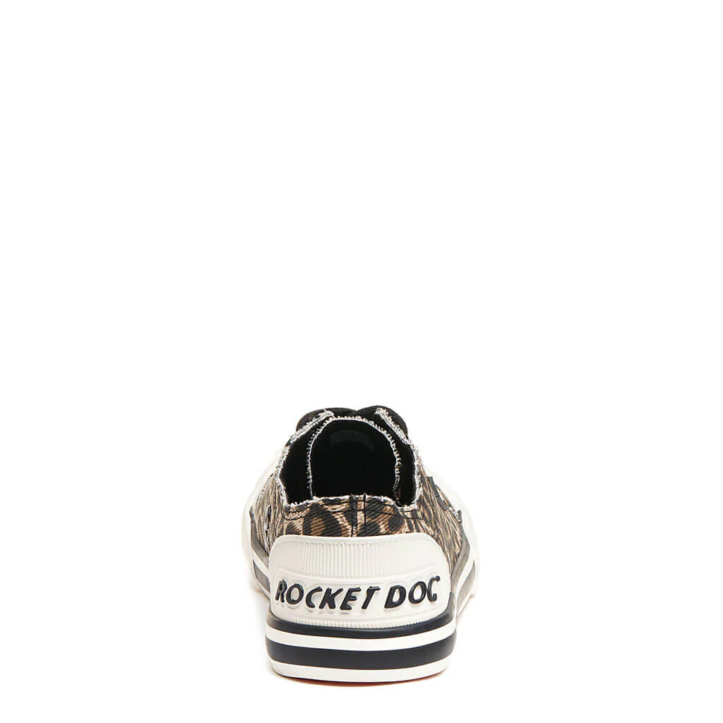 Jazzin Cheetah Print Trainers - Image 3